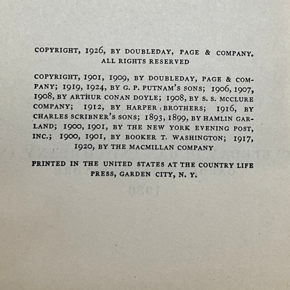The University Library Hardback Vol. XXI Copyright 1926 John Huston Finley LLD - Picture 9 of 11